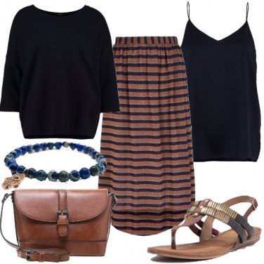 Outfit La gonna lunga