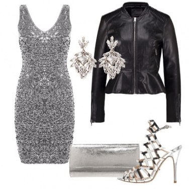 Outfit Stasera faccio scintille