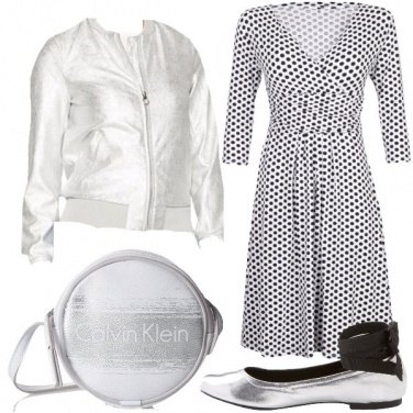 Outfit Anni \'50 in silver