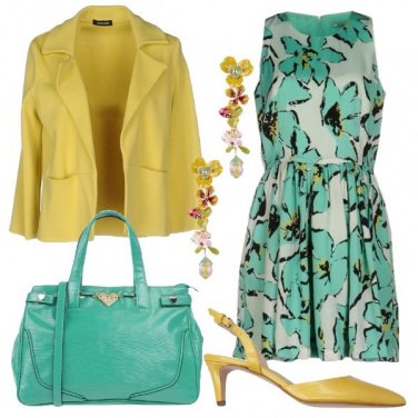 Outfit Menta e limone