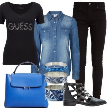 Outfit La camicia di jeans