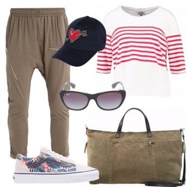 Outfit Comoda per il viaggio