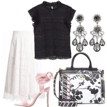 Outfit Delicatamente in pizzo