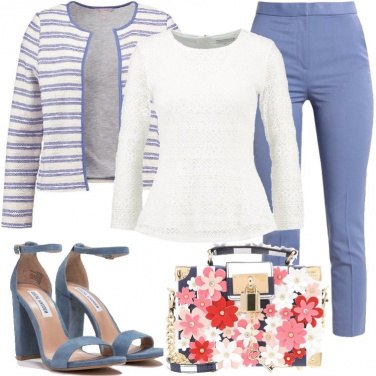 Outfit La borsa a fiori