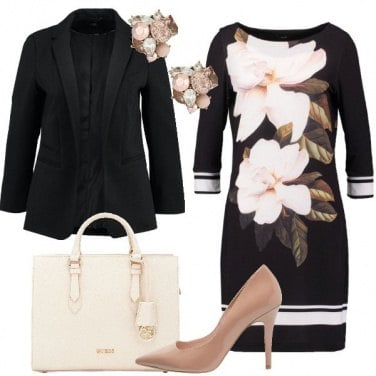 Outfit Fiori chic