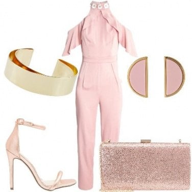 Outfit L\'invitata in rosa