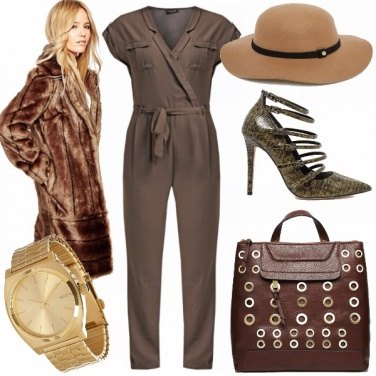 Outfit Verde avvolgente
