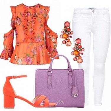 Outfit Ispirazioni in arancio
