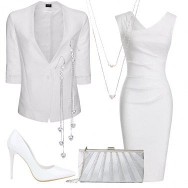 Outfit Bianco etereo