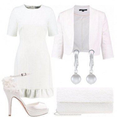 Outfit Una sposa semplice e informale