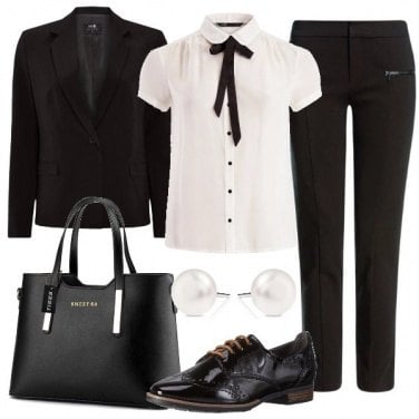 Outfit Perle mannish
