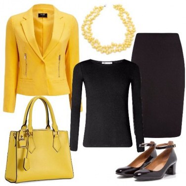Outfit La signora in giallo