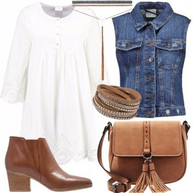 Outfit Una hippie moderna
