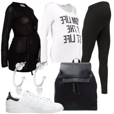 Outfit Sportiva in dolce attesa