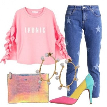 Outfit Ironica e divertente