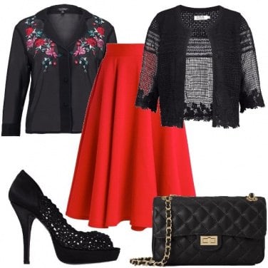 Outfit Floreale un po\' etnico
