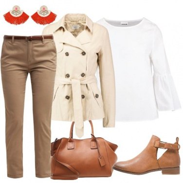 Outfit Una giornata di pioggia
