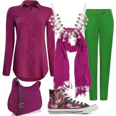 Outfit A tutto colore