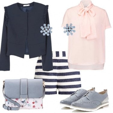 Outfit Il tailleur contemporaneo