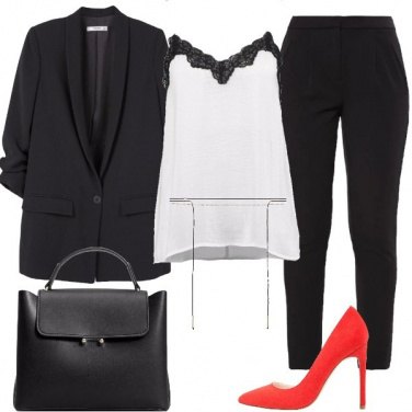 Outfit Un tocco di pizzo