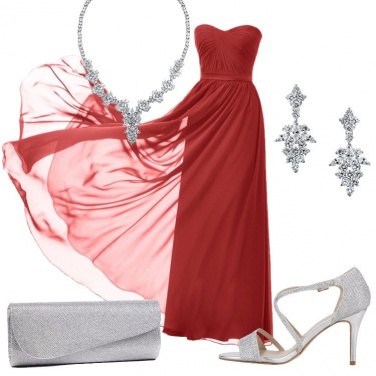 Outfit Rosso per sognare