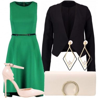 Outfit Abito verde