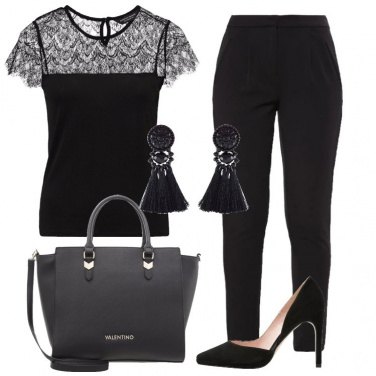 Outfit Adoro il nero