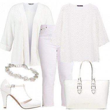 Outfit Non rinuncio al bianco