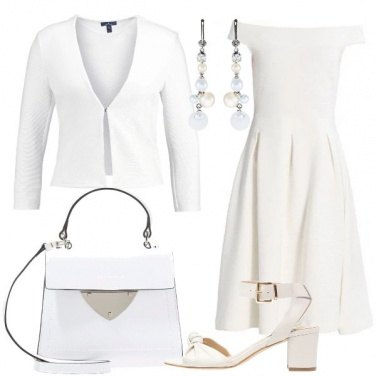 Outfit Ad una festa in bianco