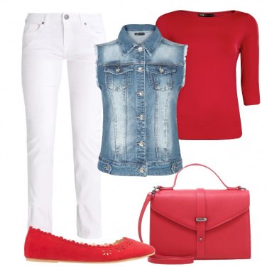 Outfit Il gilet di jeans