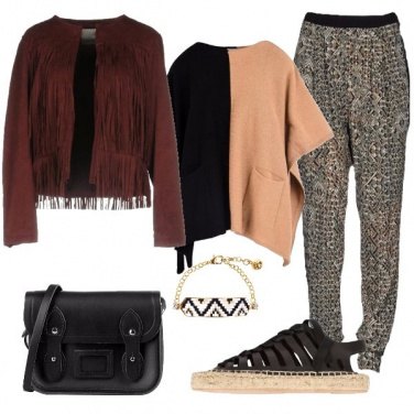 Outfit La giacca con le frange
