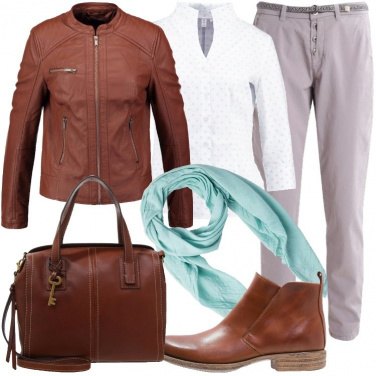 Outfit Cognac e brandy