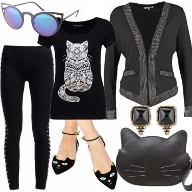 Outfit Gattina rock