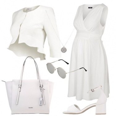 Outfit Di classe con il pancione