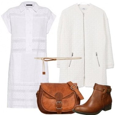Outfit Vestito bianco