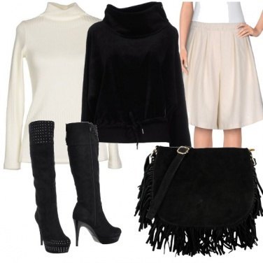 Outfit Il bianco ed il nero