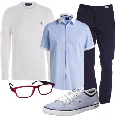 Outfit Sobrio in ufficio
