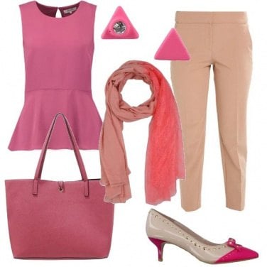 Outfit Rosa per la città