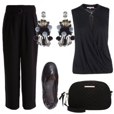 Outfit Aperitivo in nero