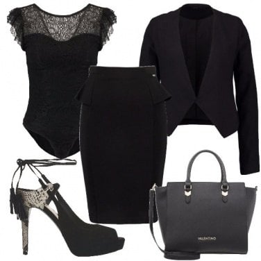 Outfit Nero nero