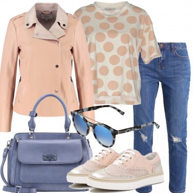 Outfit La t-shirt a pois