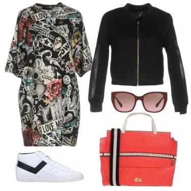 Outfit L\'abito a fantasia glam