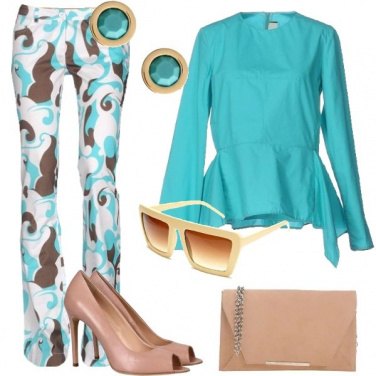 Outfit Pantaloni fantasia