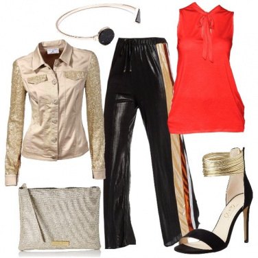 Outfit Effetto lurex