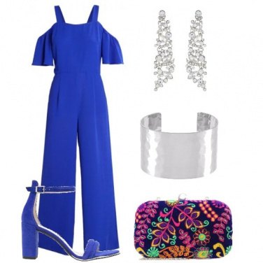 Outfit Colore nella clutch