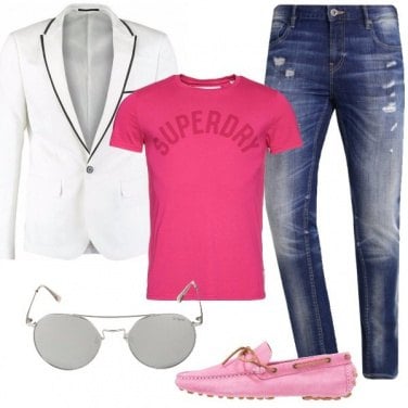 Outfit Jeans e mocassino