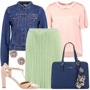 Outfit La gonna plissé