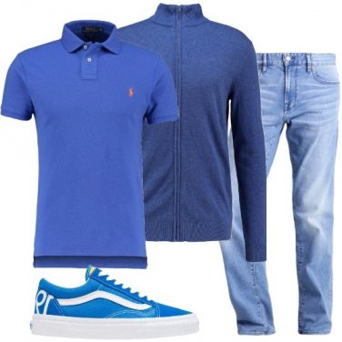 Outfit Gradazioni di blu
