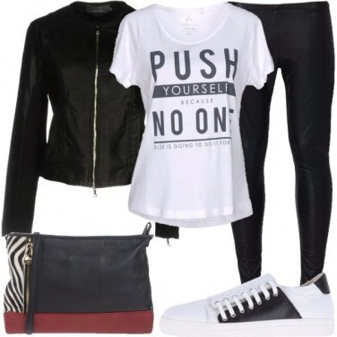 Outfit Pelle e similpelle