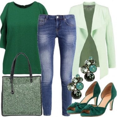 Outfit Passione per il verde